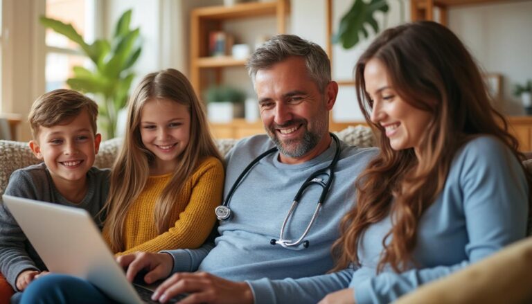 découvrez comment la téléconsultation facilite l'accès aux soins pour les familles avec enfants, en offrant rapidité, simplicité et confort depuis chez soi.