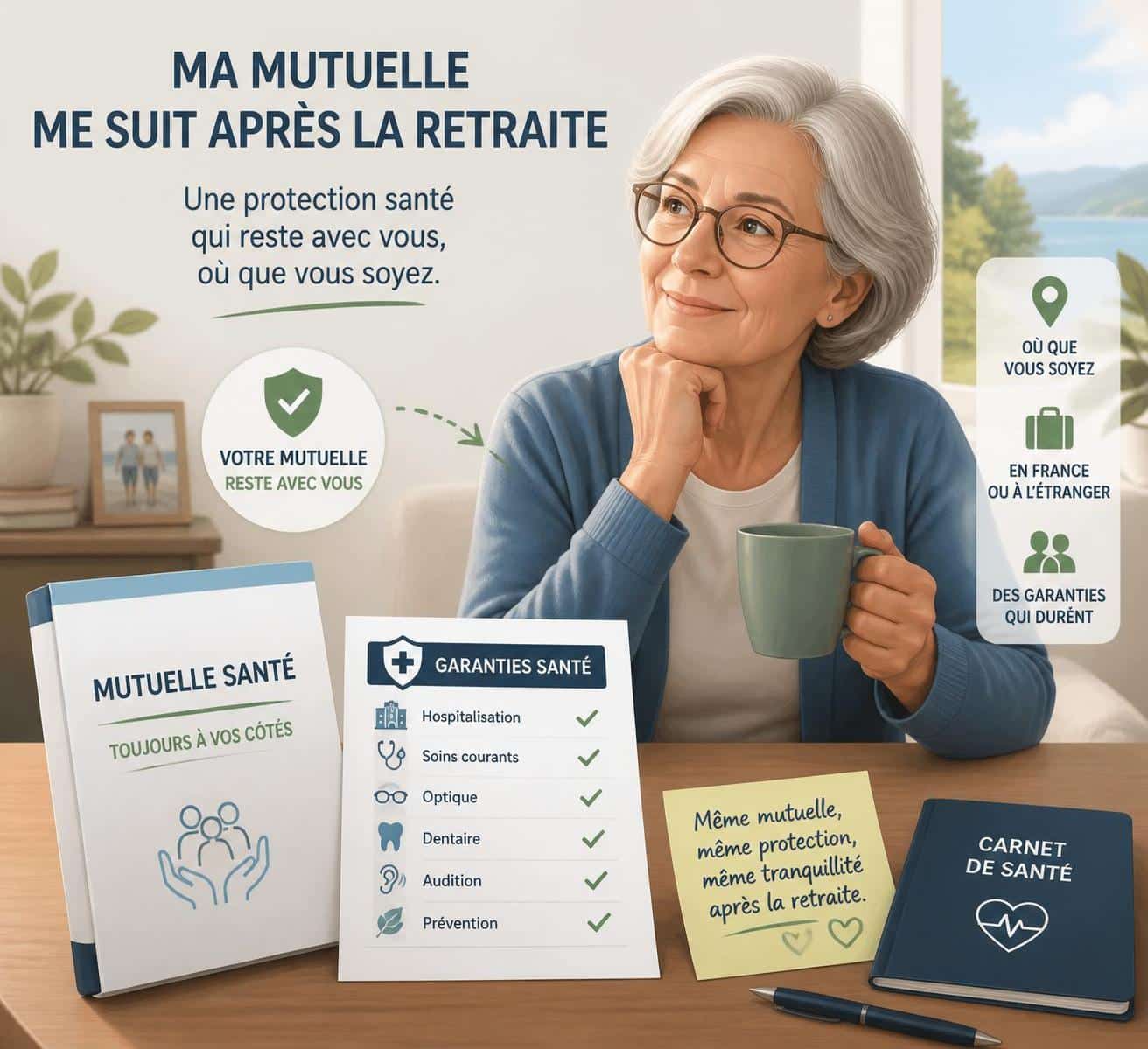 découvrez comment fonctionne la portabilité de la mutuelle après la retraite, ses conditions, avantages et démarches à suivre pour maintenir votre couverture santé.
