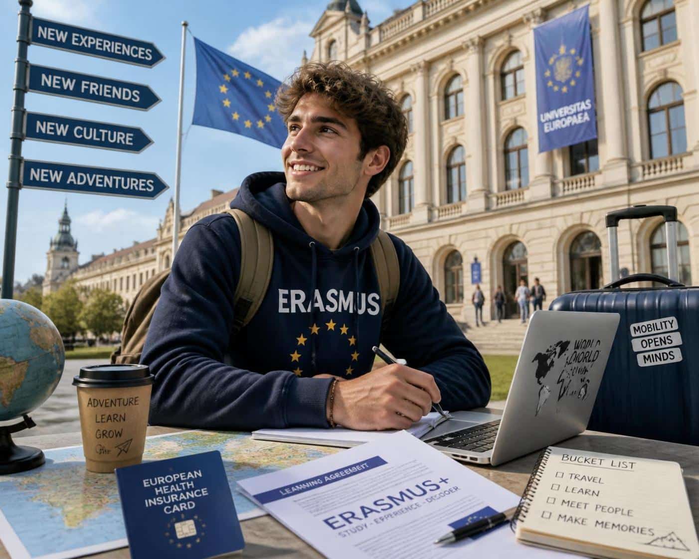 découvrez quelle couverture santé offre votre mutuelle lors de votre mobilité erasmus à l’étranger et comment être bien protégé pendant vos études ou votre stage.