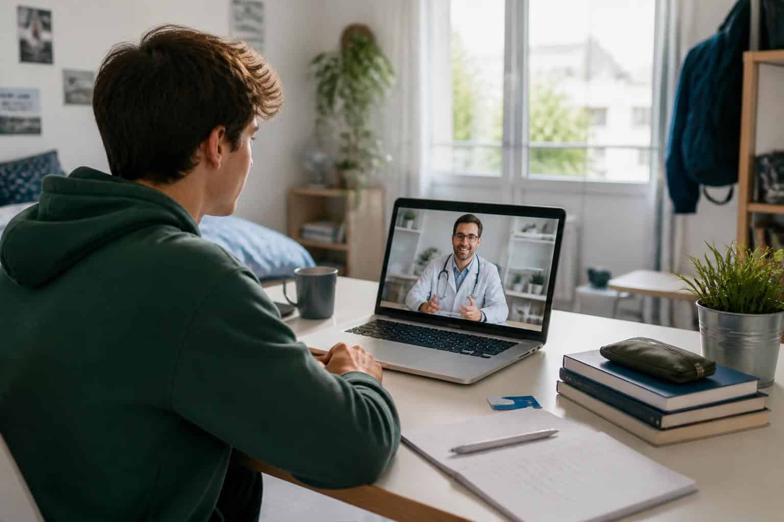 découvrez comment la mutuelle santé peut faciliter l'accès à la téléconsultation pour les étudiants, une solution pratique et économique pour leur bien-être.