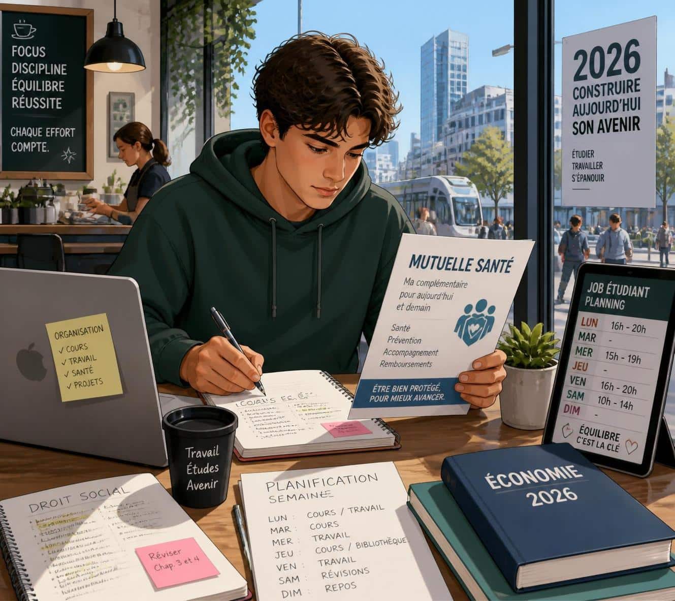découvrez les obligations liées à la mutuelle étudiante lorsque vous travaillez à temps partiel, et comment concilier couverture santé et emploi étudiant.