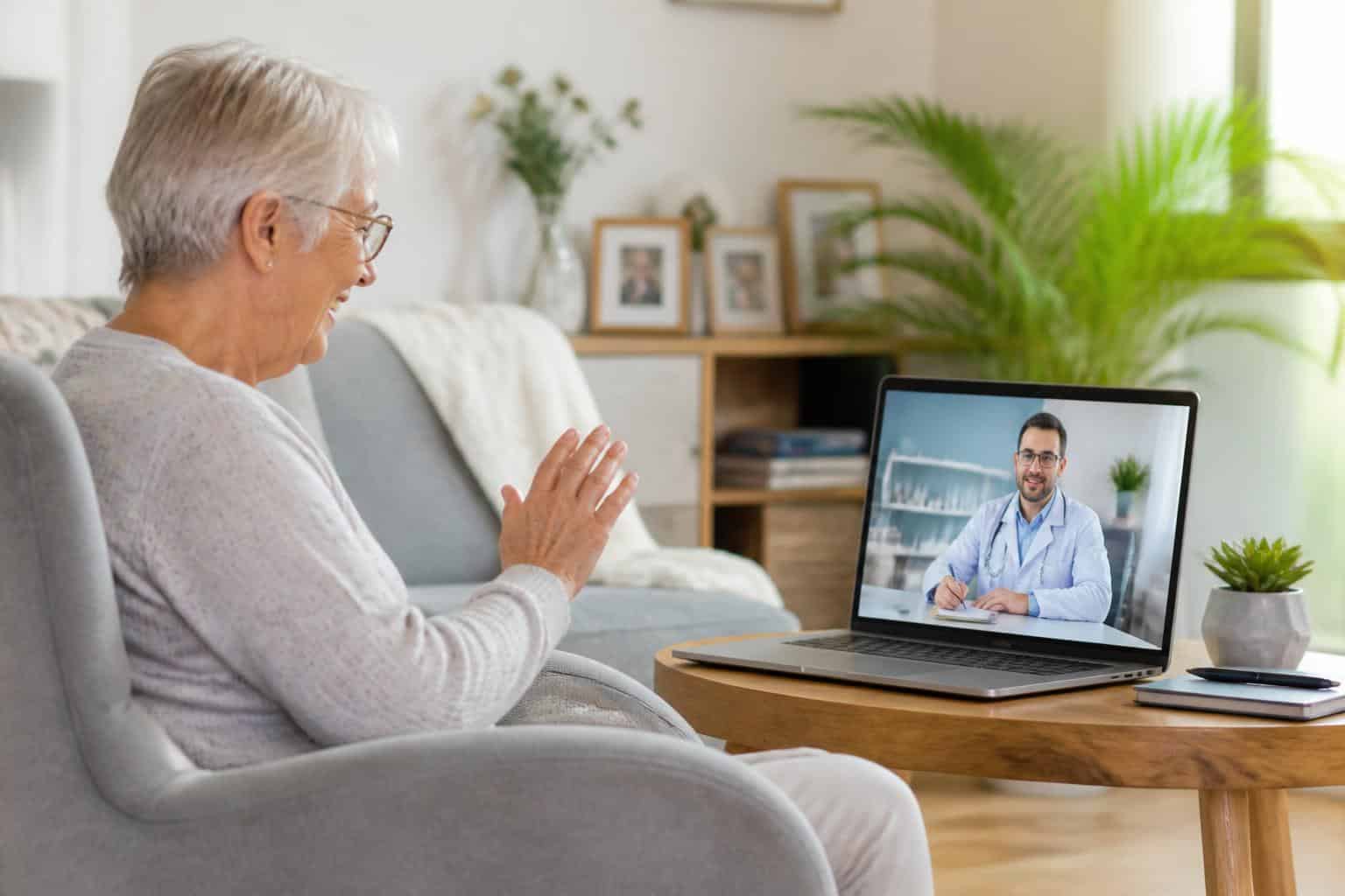 découvrez comment la téléconsultation aide les seniors à garder un suivi médical régulier et accessible, améliorant leur santé et leur qualité de vie.